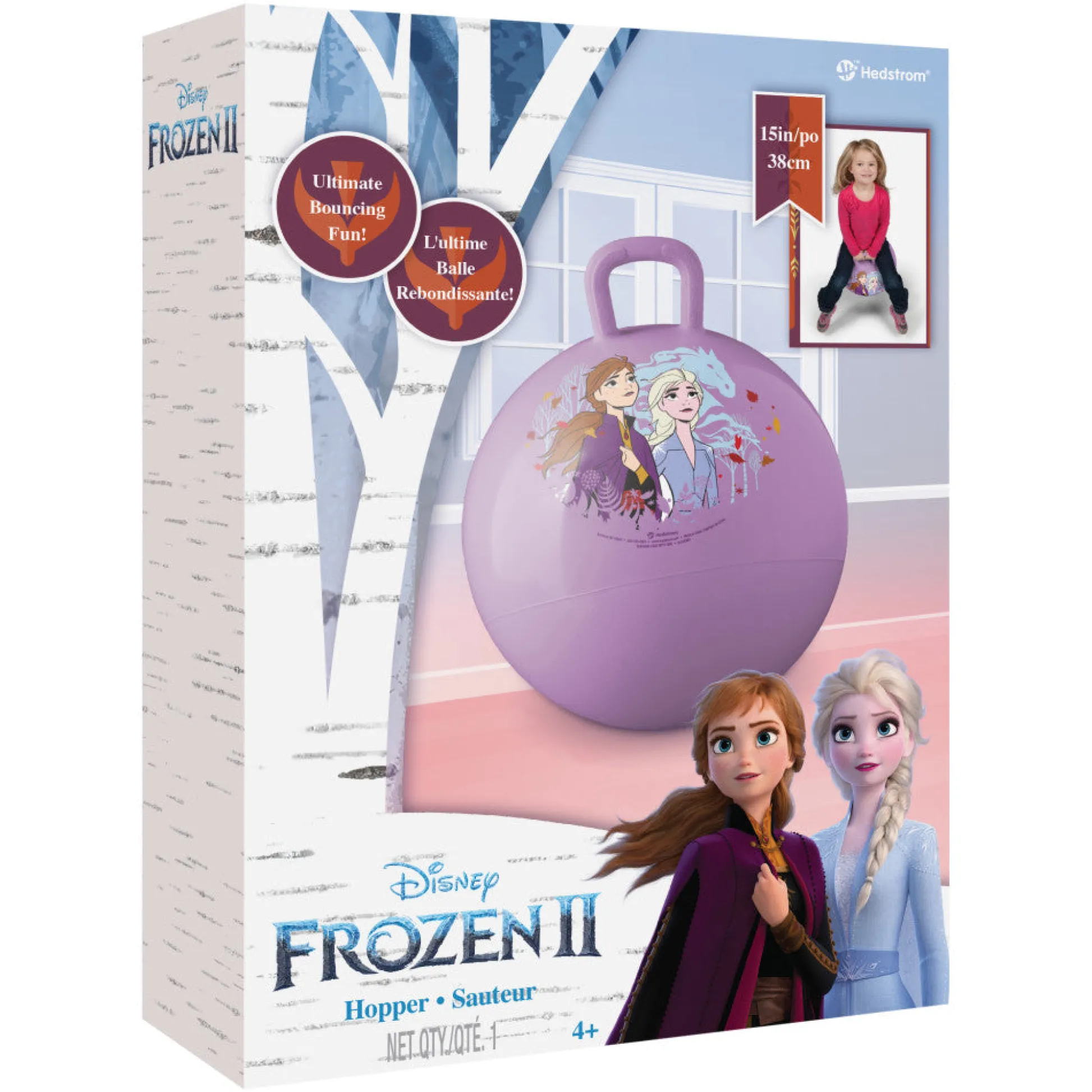 Flat River Group Hedstrom Disney Frozen 2 Themed 15-Inch Hopper Ball for Kids* Activities & Games
