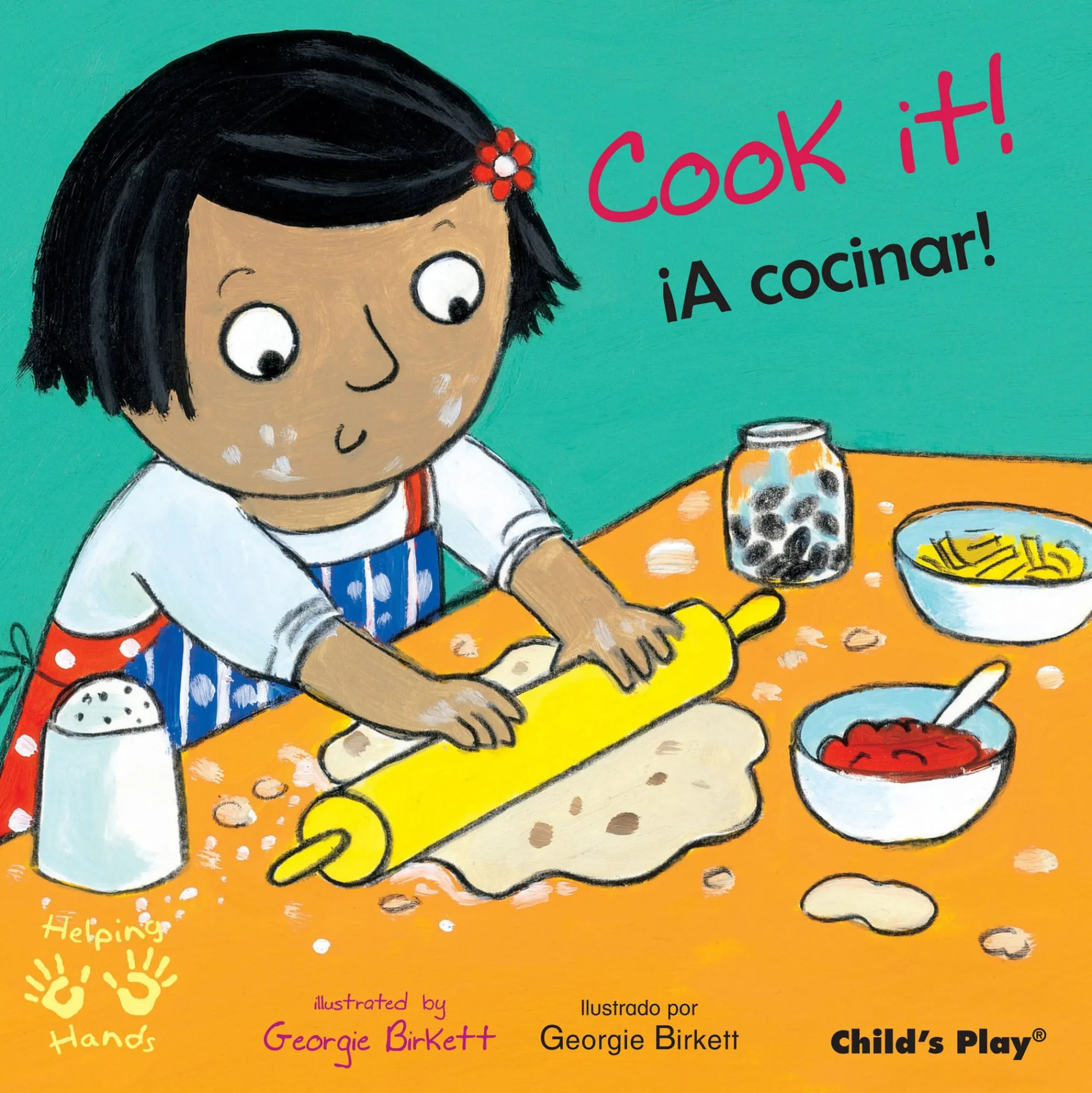 Educators Resource Helping Hands/Manos Amigas Bilingual Children's Book Set - 4 Piece*Kids Kids Books|Boxed Book Sets