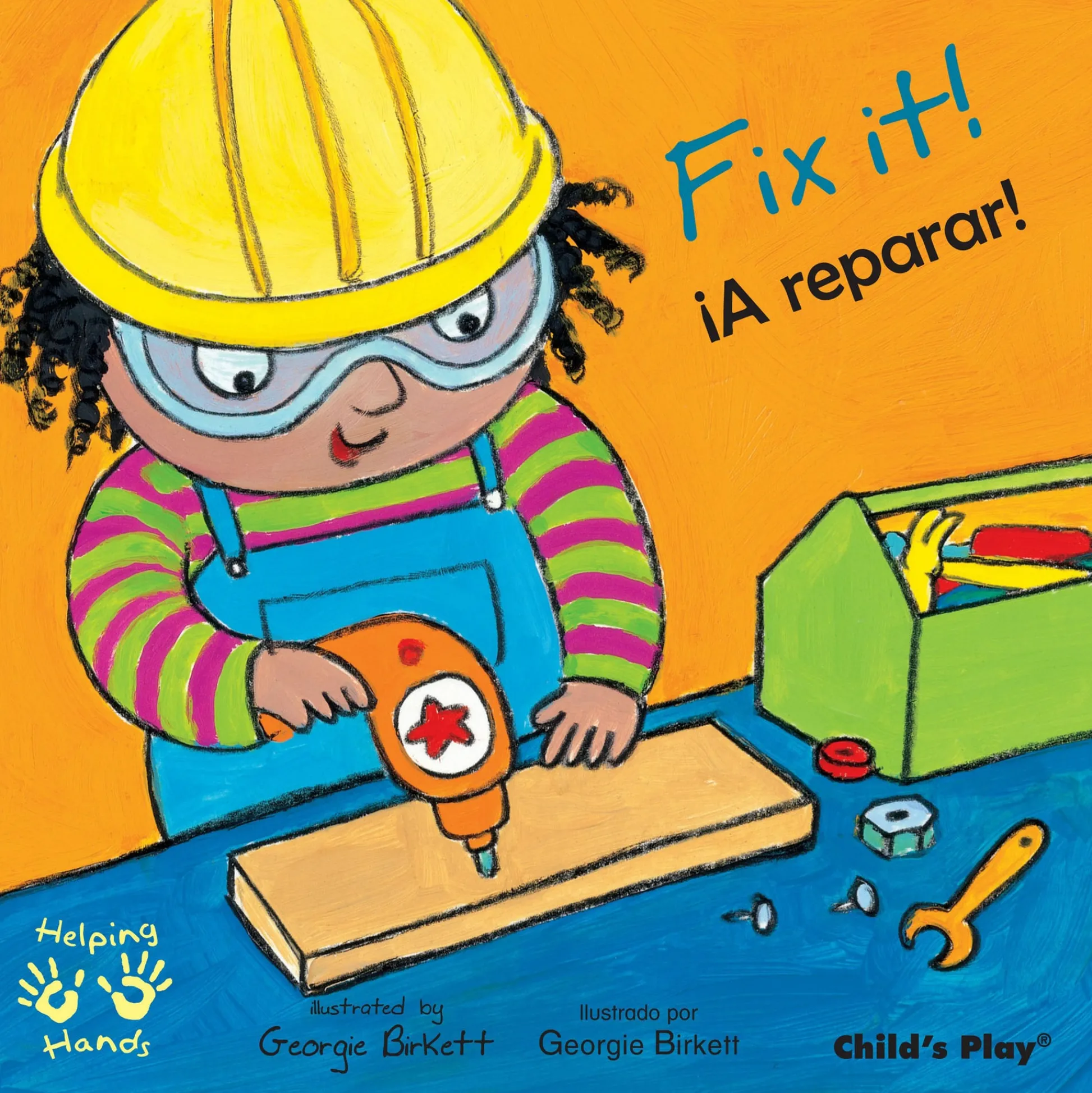 Educators Resource Helping Hands/Manos Amigas Bilingual Children's Book Set - 4 Piece*Kids Kids Books|Boxed Book Sets