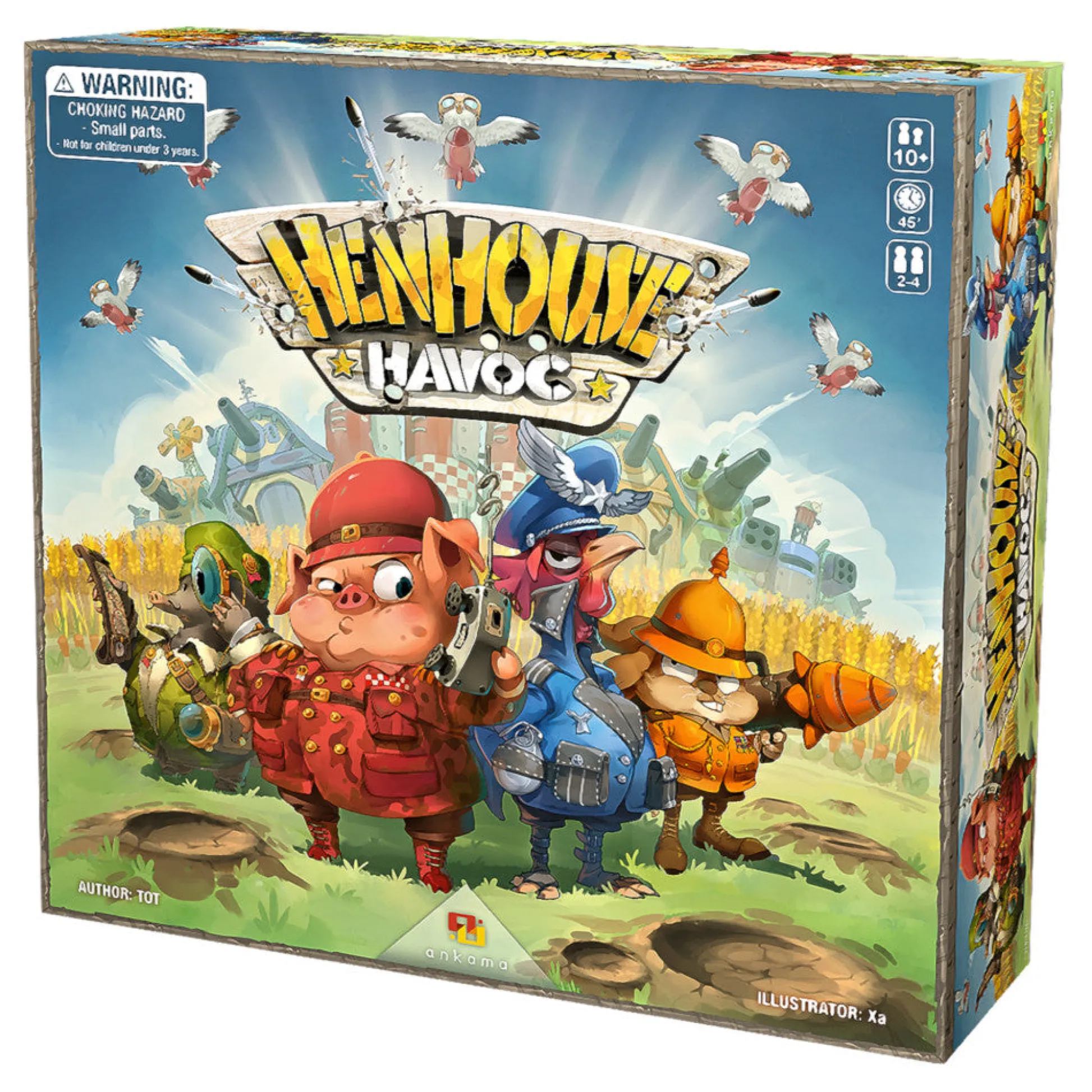 Flat River Group Henhouse Havoc Strategic Family Board Game* Board Games|Role-Playing Games