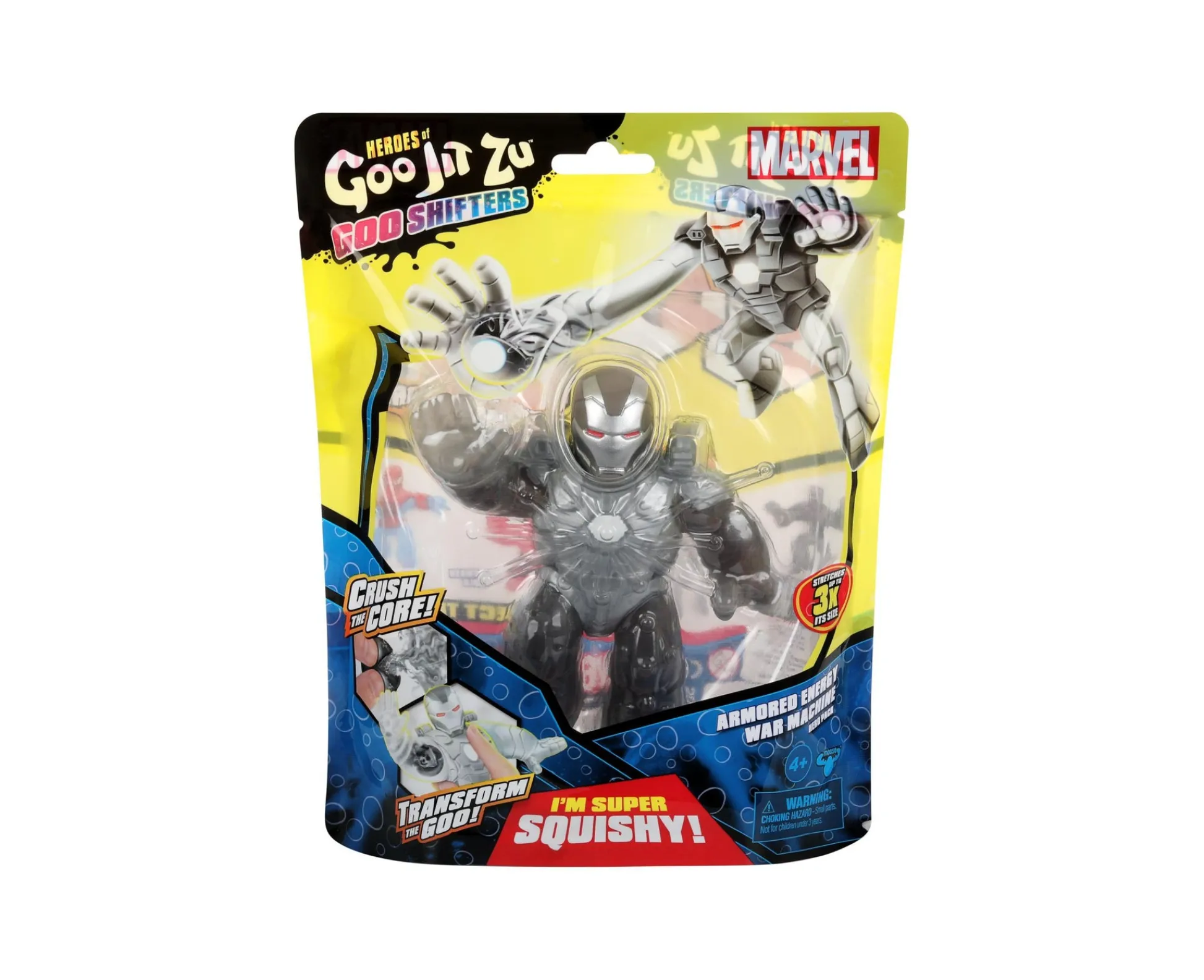 Macy's - Supplier Heroes of Goo Jit Zu War Machine Stretchable Action Figure* Action Figures