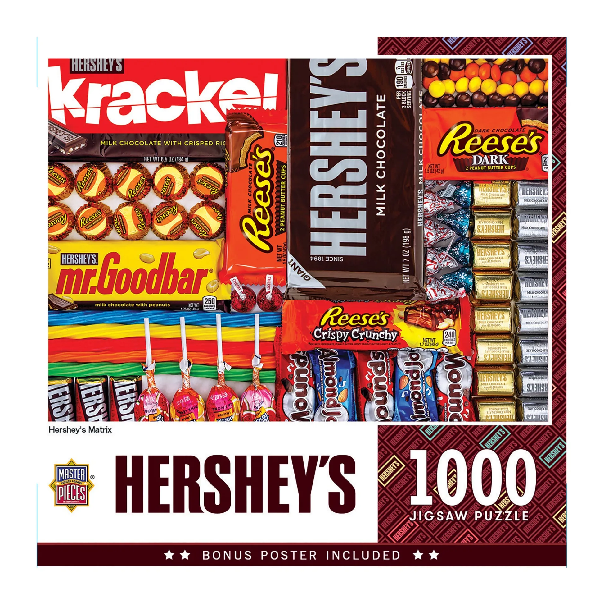 AreYouGame Hershey's Chocolate Lovers 1000-Piece Jigsaw Puzzle* Puzzles