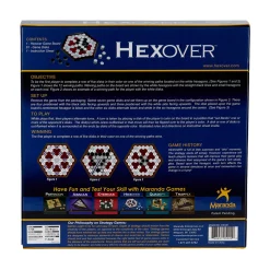 AreYouGame HEXOVER Strategy Board Game with Reversible Disks* Board Games|Role-Playing Games