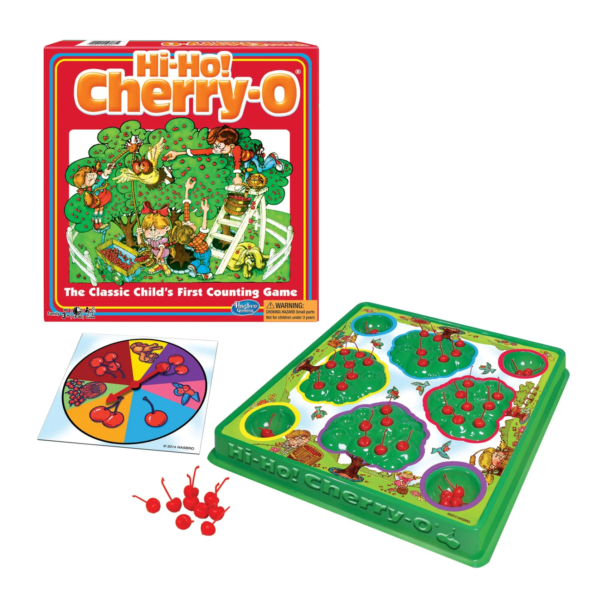 AreYouGame Hi-Ho! Cherry-O Classic Counting Board Game* Role-Playing Games|Board Games