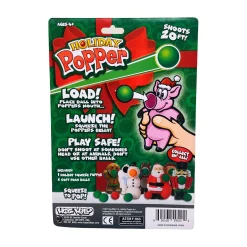 AreYouGame Hog Wild Santa Holiday Popper - Festive Foam Ball Launcher* Nerf & Toy Blasters|Nerf & Toy Blasters
