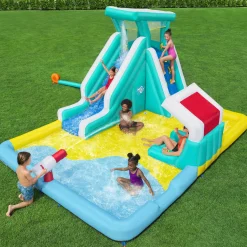 Flat River Group H2OGO! Mega Water Park - Beach Blast Inflatable Play Area* Swimming Pools & Water Toys