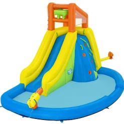 Flat River Group H2OGO! Mega Water Park - Mount Splashblast Inflatable Water Slide Combo* Swimming Pools & Water Toys