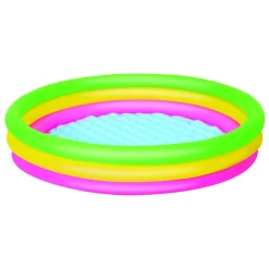 Flat River Group H2OGO! Summer Set Inflatable Play Pool, 60 inch x 12 inch* Swimming Pools & Water Toys|Social & Emotional Skills