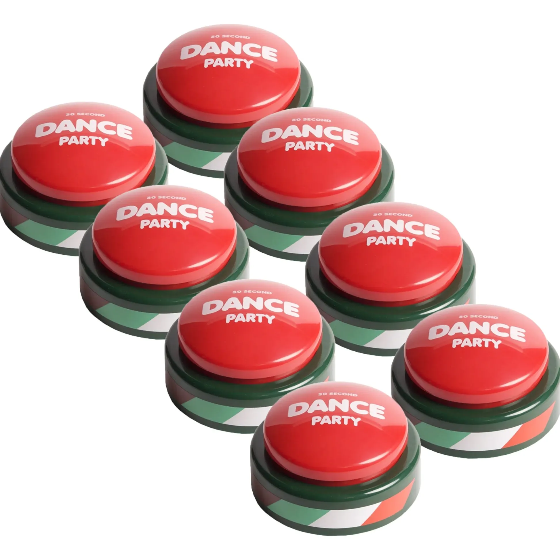 Educators Resource Holiday Magic 30-Second Dance Party Button: Festive 8-Pack* Electronics
