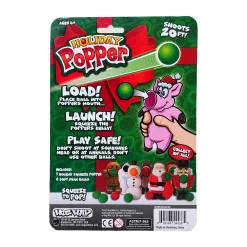 AreYouGame Holiday Popper - Nutcracker: Festive Foam Ball Launcher* Nerf & Toy Blasters|Nerf & Toy Blasters
