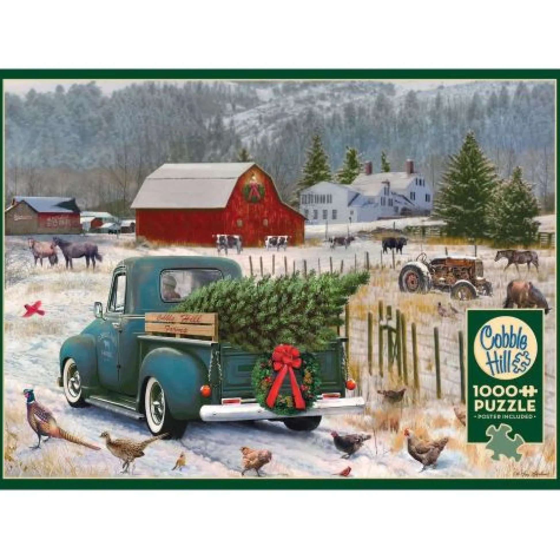 Calendar Holdings, LLC Home for Christmas 1000pc Jigsaw Puzzle by Dominic Davidson* Puzzles