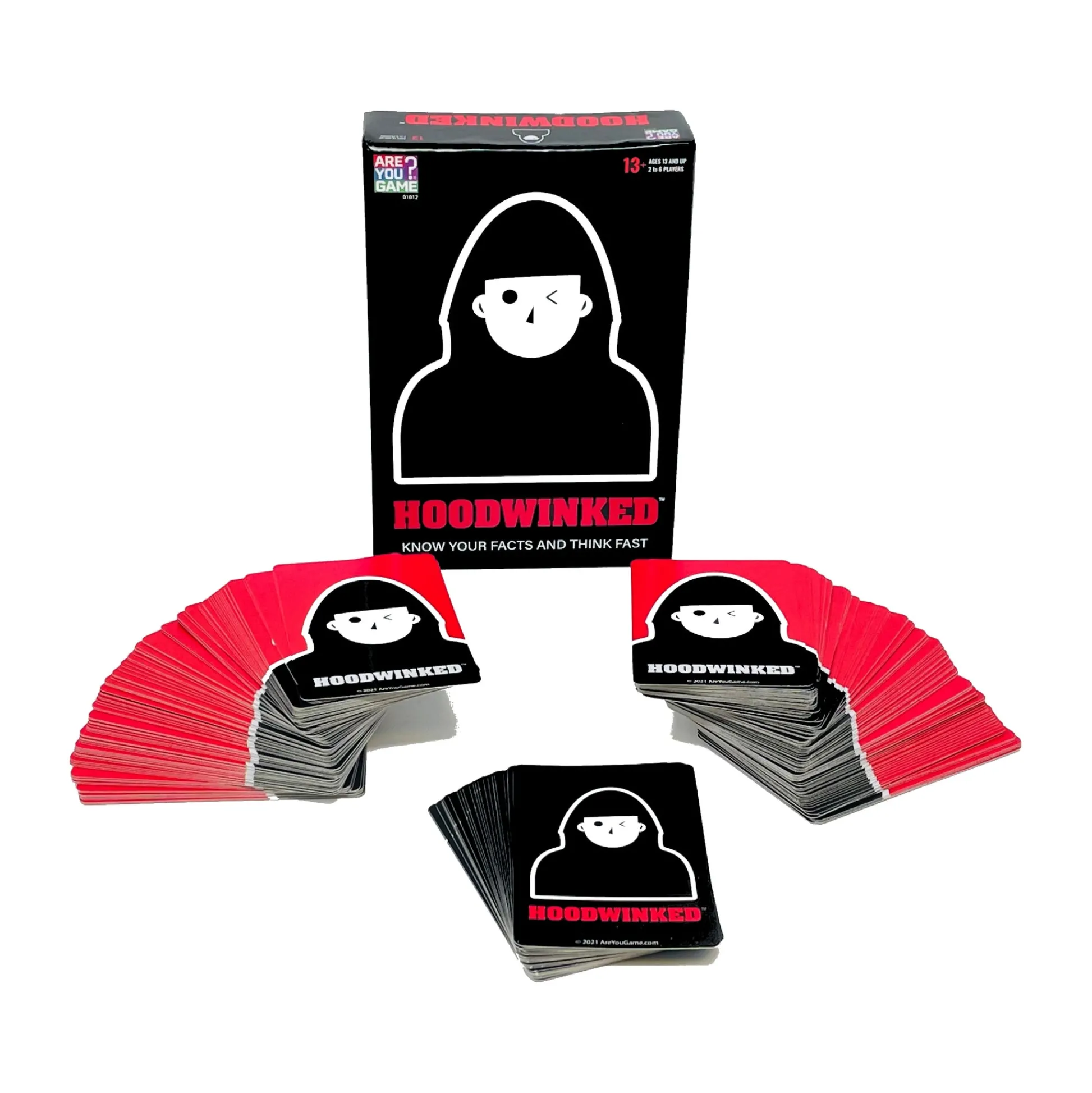 AreYouGame Hoodwinked: The Ultimate Bluffing Party Game* Family & Entertainments Games|Social & Emotional Skills