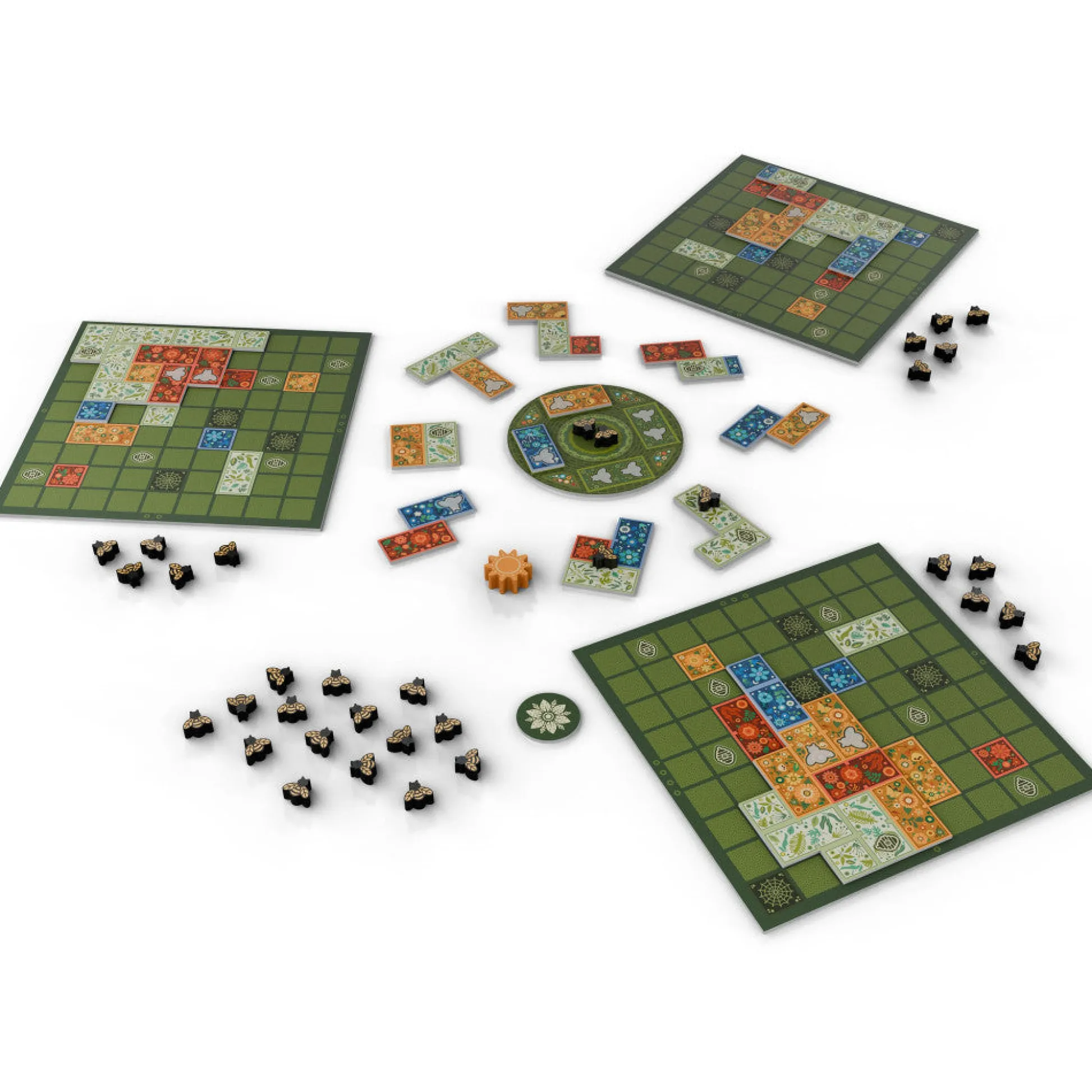 Flat River Group Horrible Guild: Flower Fields - Tile Placement Board Game for Ages 8+* Role-Playing Games|Board Games