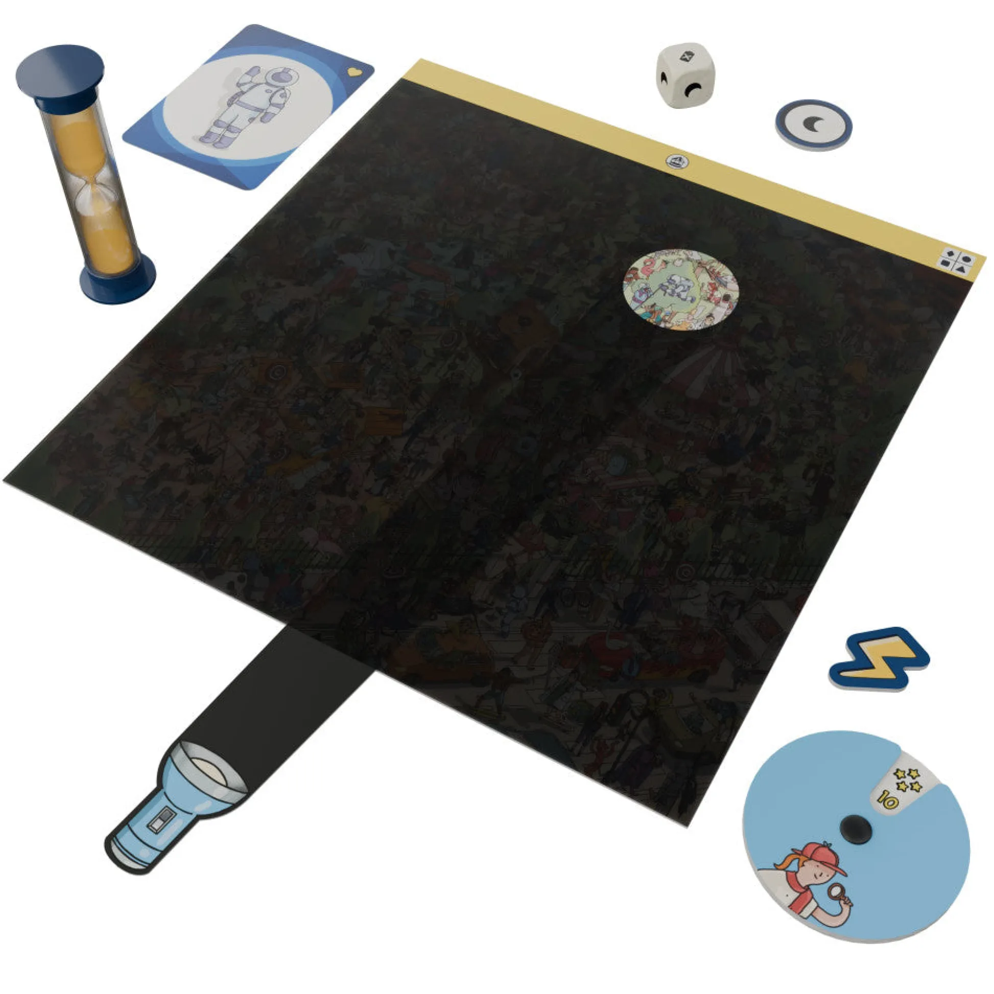 Flat River Group Horrible Guild Spotlight: Magical Flashlight Family Board Game, Ages 6+* Role-Playing Games|Board Games