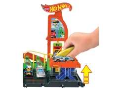 Macy's - Supplier Hot Wheels City Super Recharge Fuel Station Diecast Car Playset* Playsets & Vehicles
