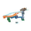 Macy's - Supplier Hot Wheels RacerVerse Jurassic World Crash & Splash Track Set with Die-Cast Dinosaur Toy Car* Playsets & Vehicles