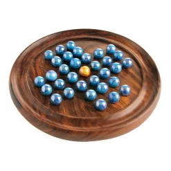 AreYouGame House of Marbles Classic Wooden Solitaire Board Game* Board Games|Role-Playing Games