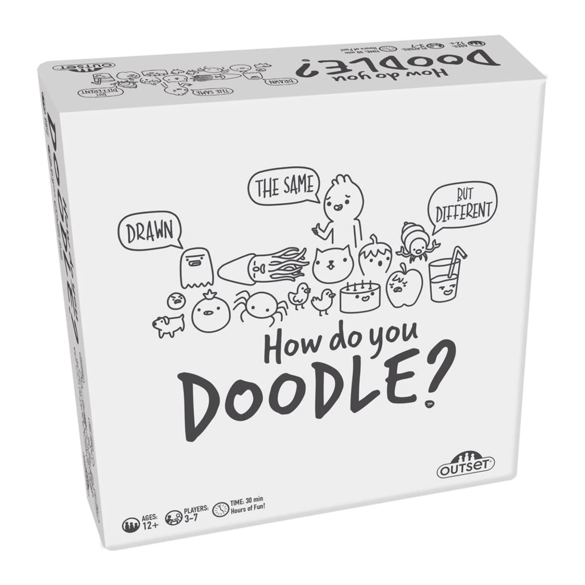 AreYouGame How do you Doodle? Creative Drawing Party Game by Outset Media* Family & Entertainments Games