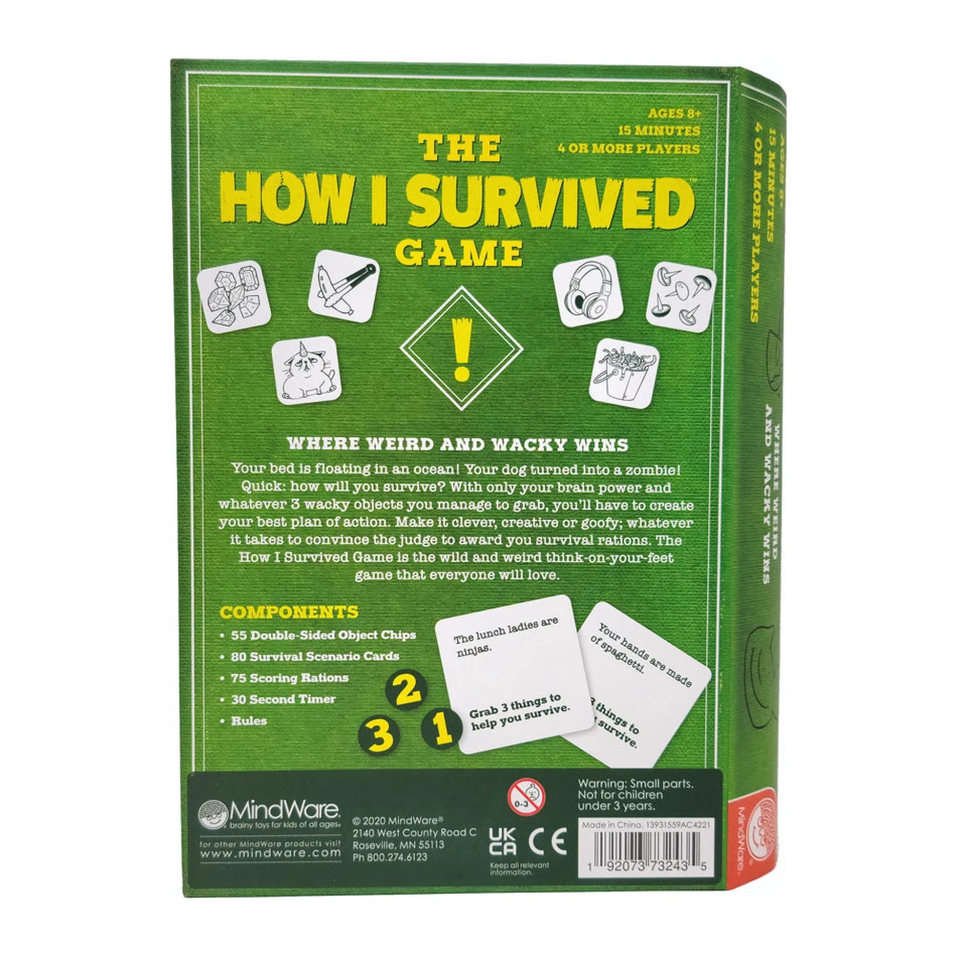 AreYouGame How I Survived Game: Strategic Survival Scenario Board Game* Board Games|Role-Playing Games