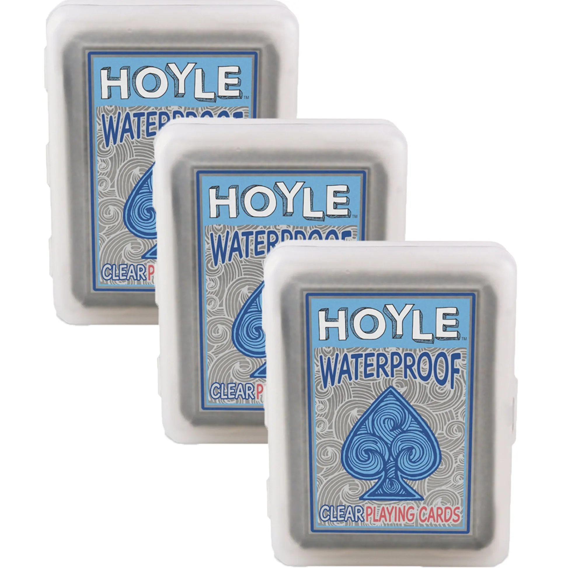 Educators Resource Hoyle Waterproof Playing Cards, Triple Deck Set* Card Games