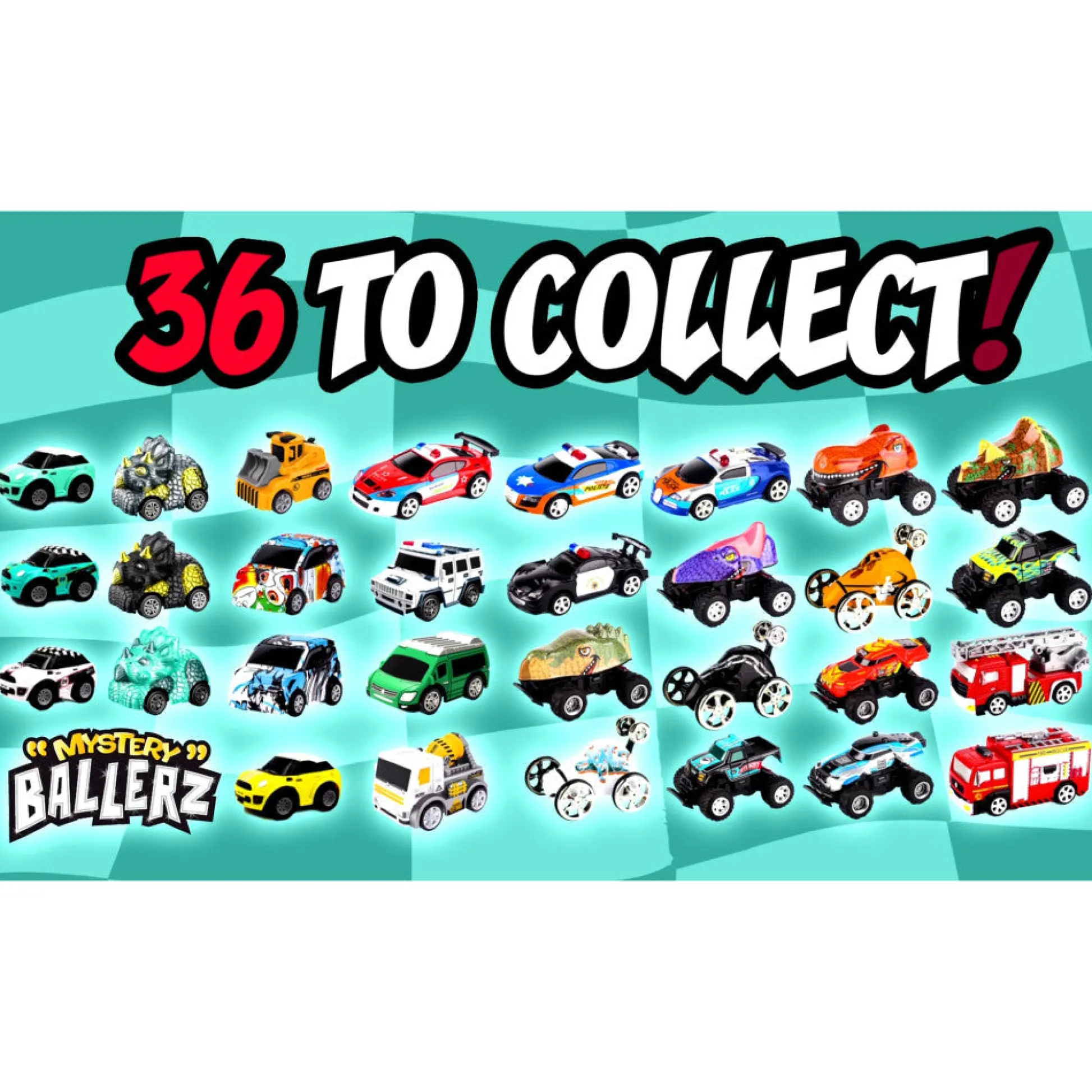 Flat River Group HST Mystery BallerZ - R/C Collectible Vehicle Ball - Randomized Racing Fun* Rc Cars & Flight