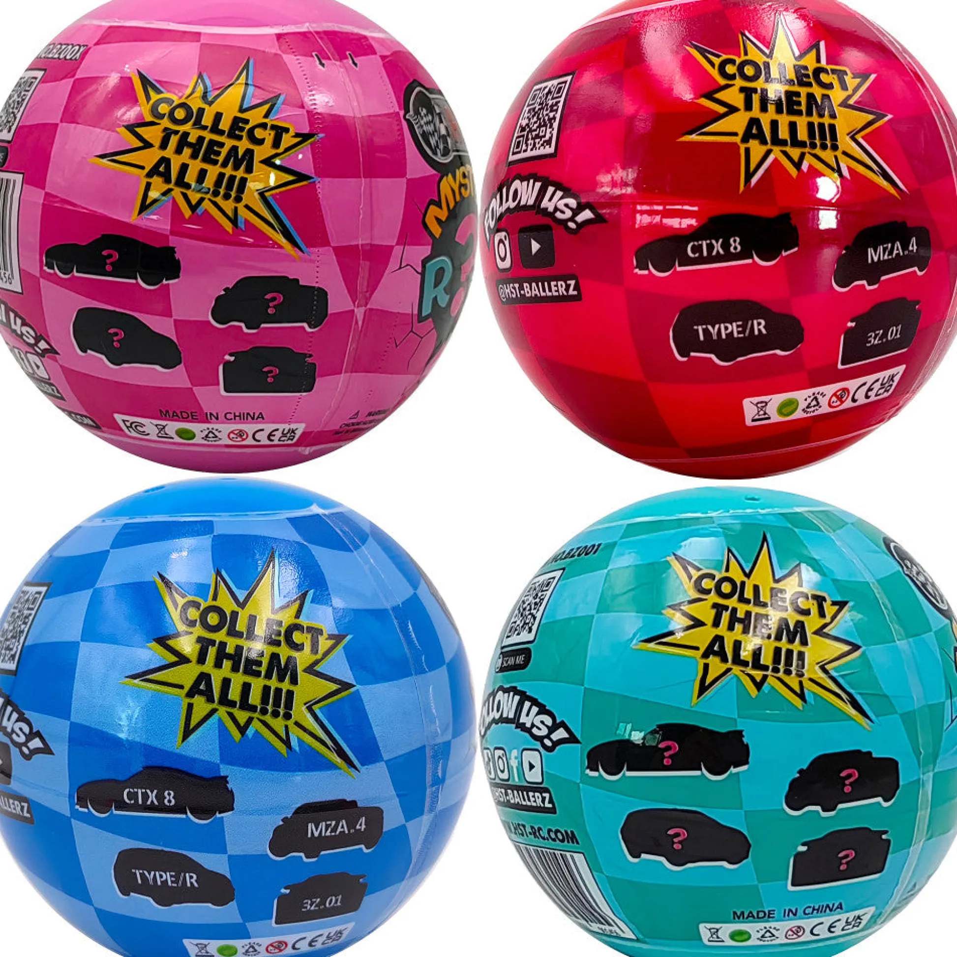 Flat River Group HST Mystery BallerZ - R/C Collectible Vehicle Ball - Randomized Racing Fun* Rc Cars & Flight