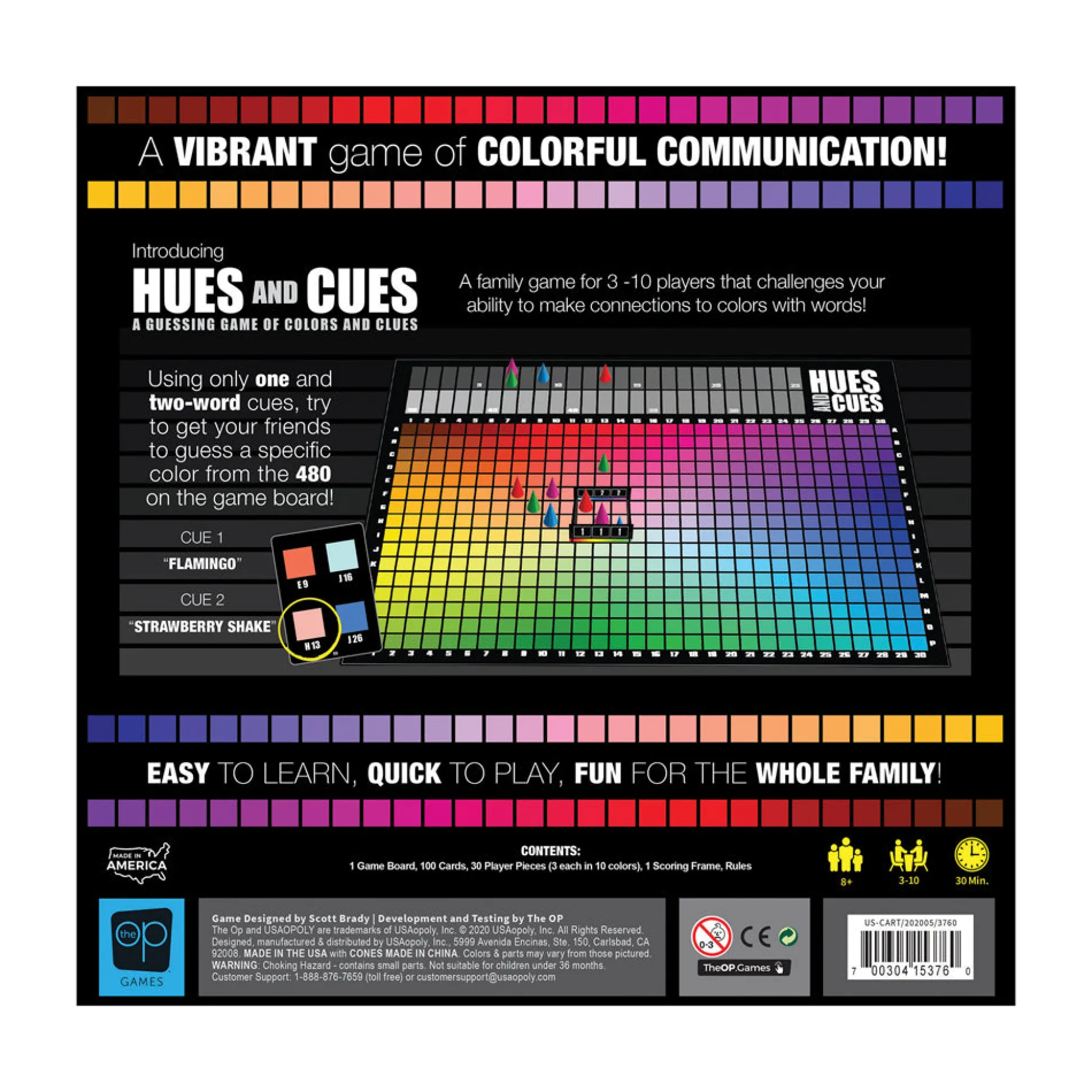 AreYouGame Hues and Cues Colorful Party Board Game* Role-Playing Games|Board Games