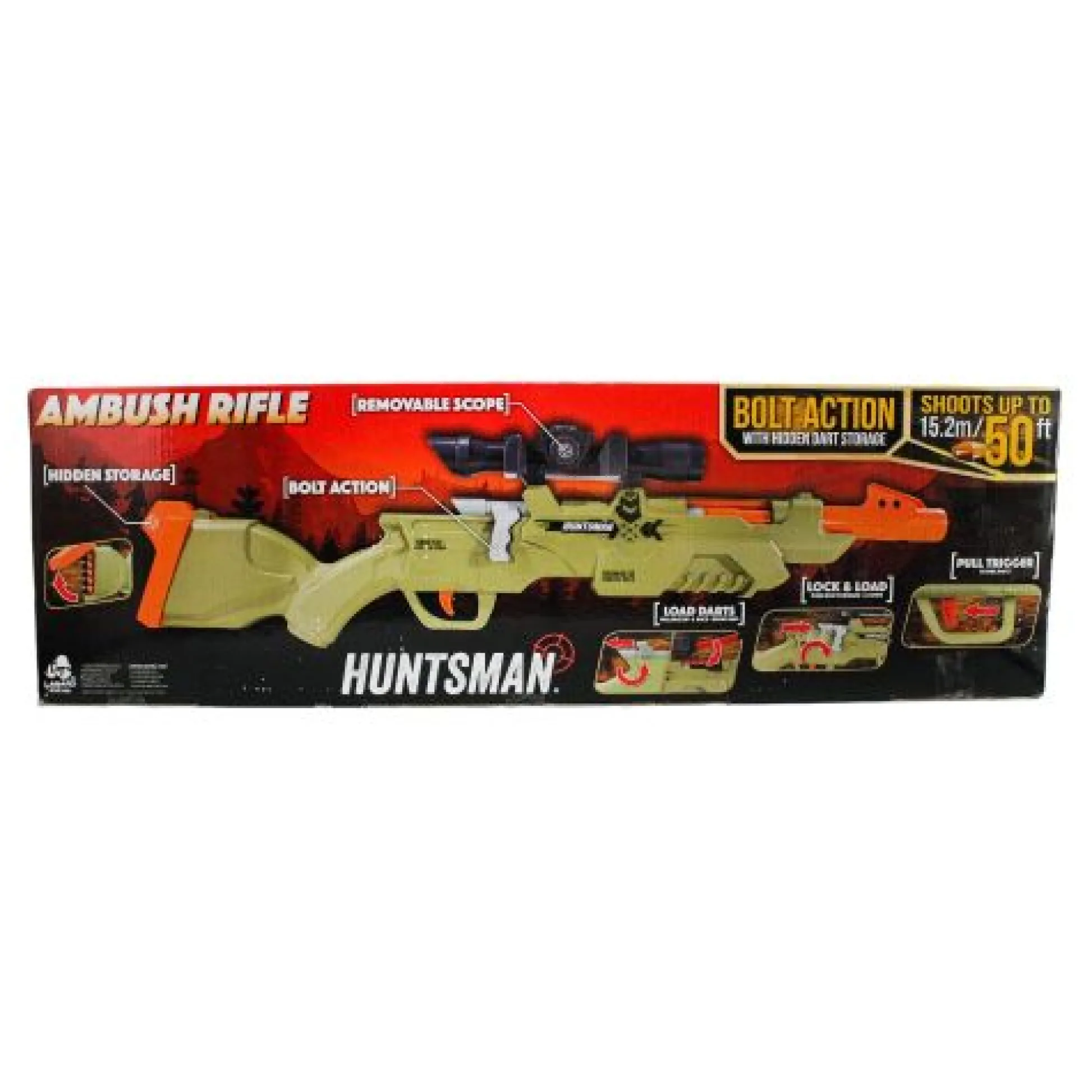 Calendar Holdings, LLC Huntsman Alpha Ambush Rifle - Ultimate Outdoor Blaster* Nerf & Toy Blasters|Nerf & Toy Blasters