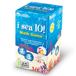 AreYouGame i Sea 10! Math Game - Shark-Themed Number Matching Fun* Card Games|Social & Emotional Skills