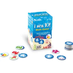 AreYouGame i Sea 10! Math Game - Shark-Themed Number Matching Fun* Card Games|Social & Emotional Skills