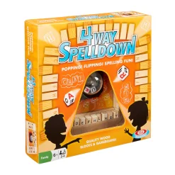 AreYouGame Ideal 4 Way Spelldown Wooden Board Game* Board Games|Role-Playing Games