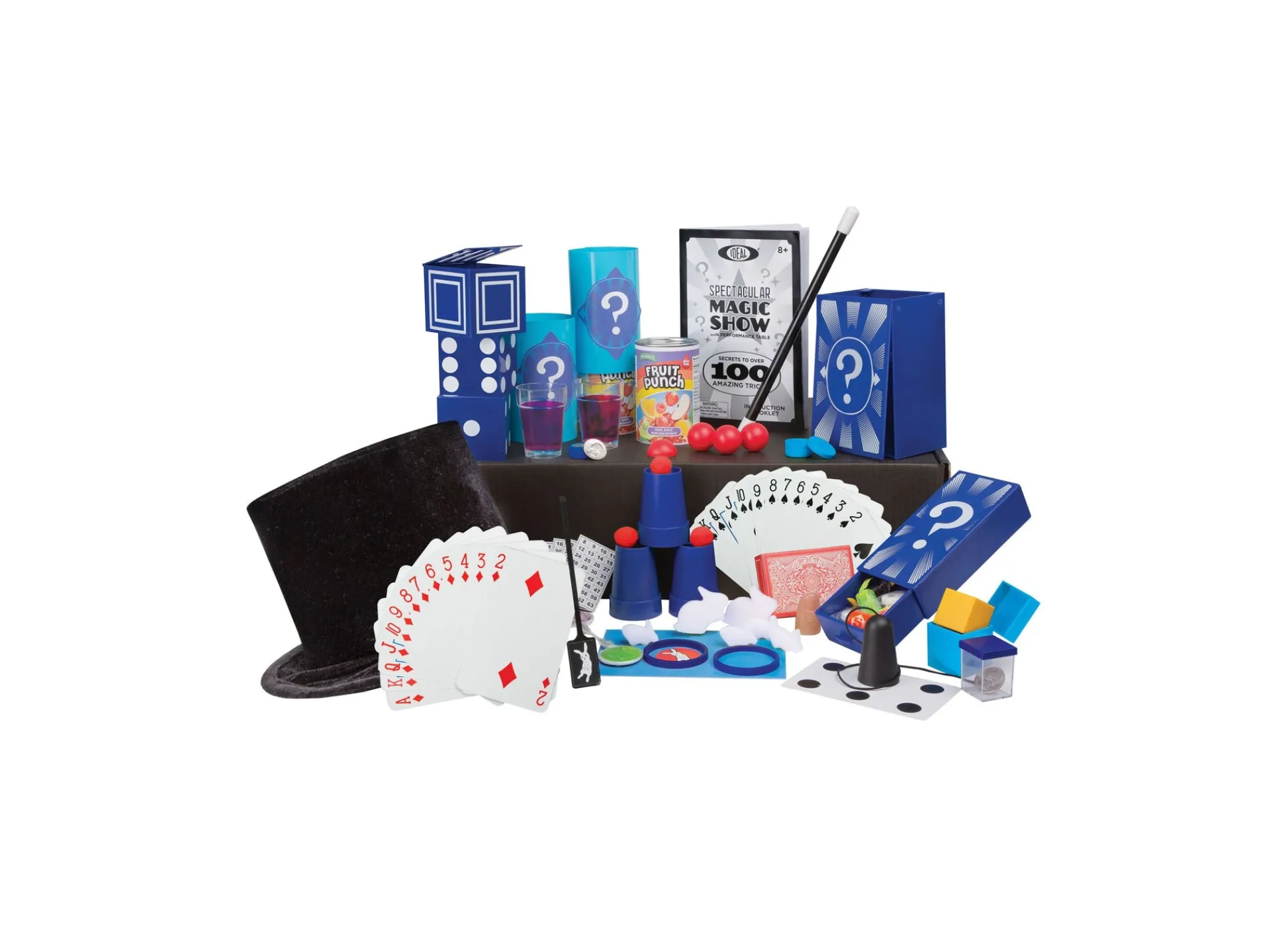 Flat River Group Ideal Magic Spectacular Magic Suitcase 100-Trick Set* Dress Up