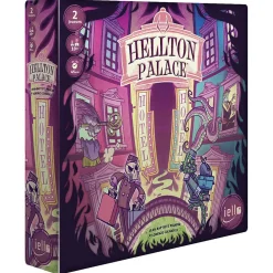 Flat River Group IELLO Hellton Palace Underworld Hotel Strategy Game for 2 Players* Strategy Games