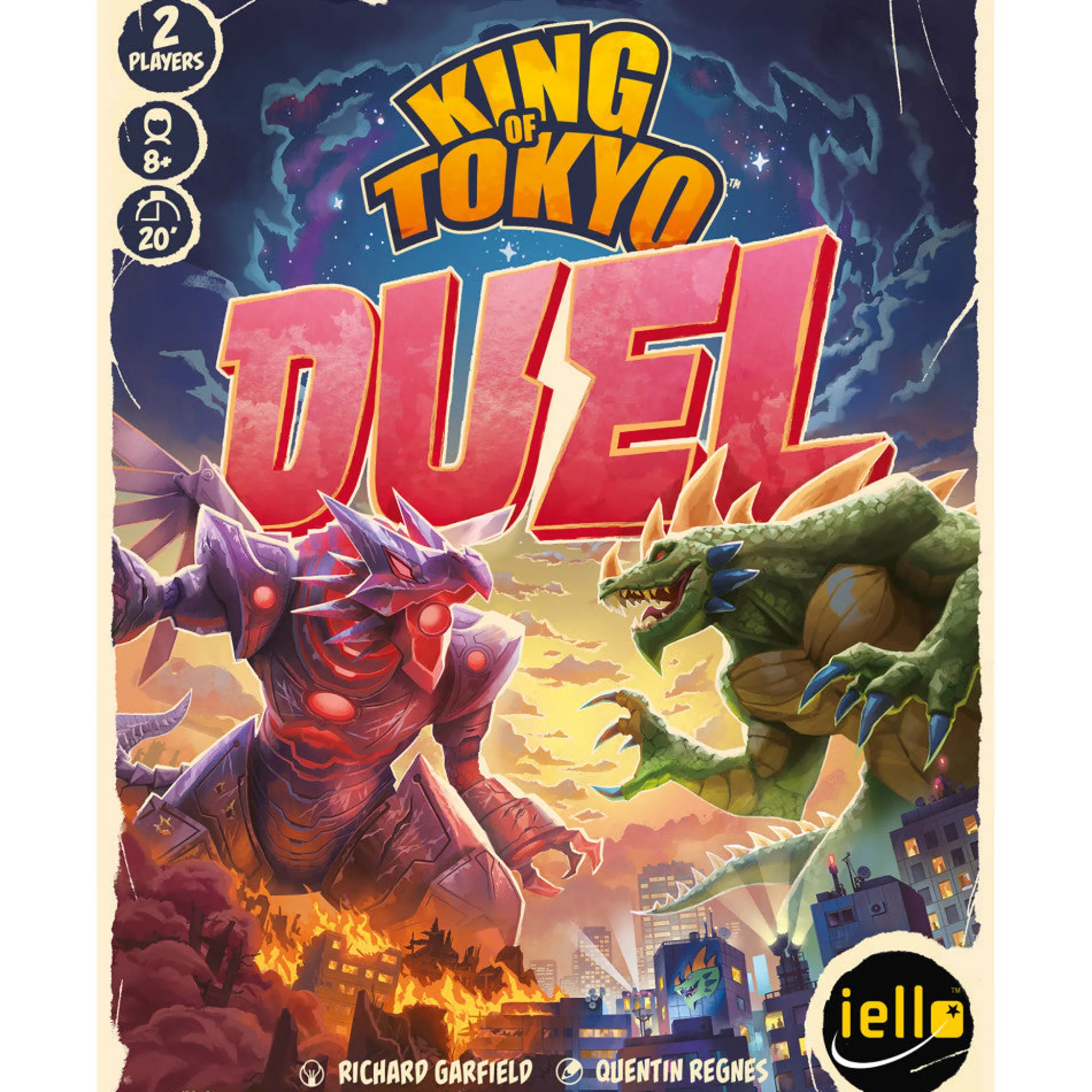 Flat River Group IELLO King of Tokyo: Duel - Epic Monster Showdown Board Game* Role-Playing Games|Board Games