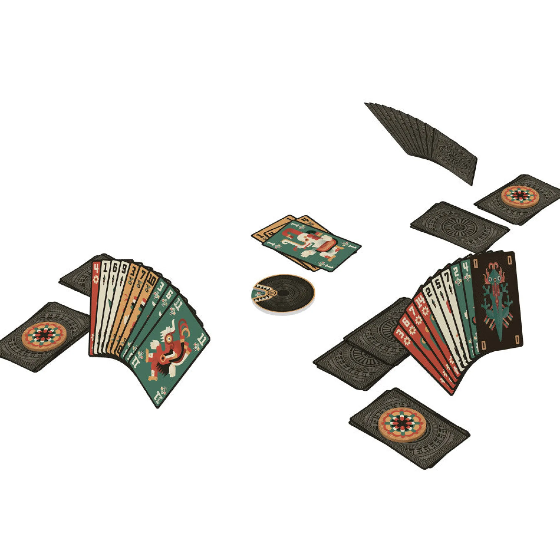Flat River Group IELLO Prophecy Mayan-Themed Strategic Card Game* Card Games