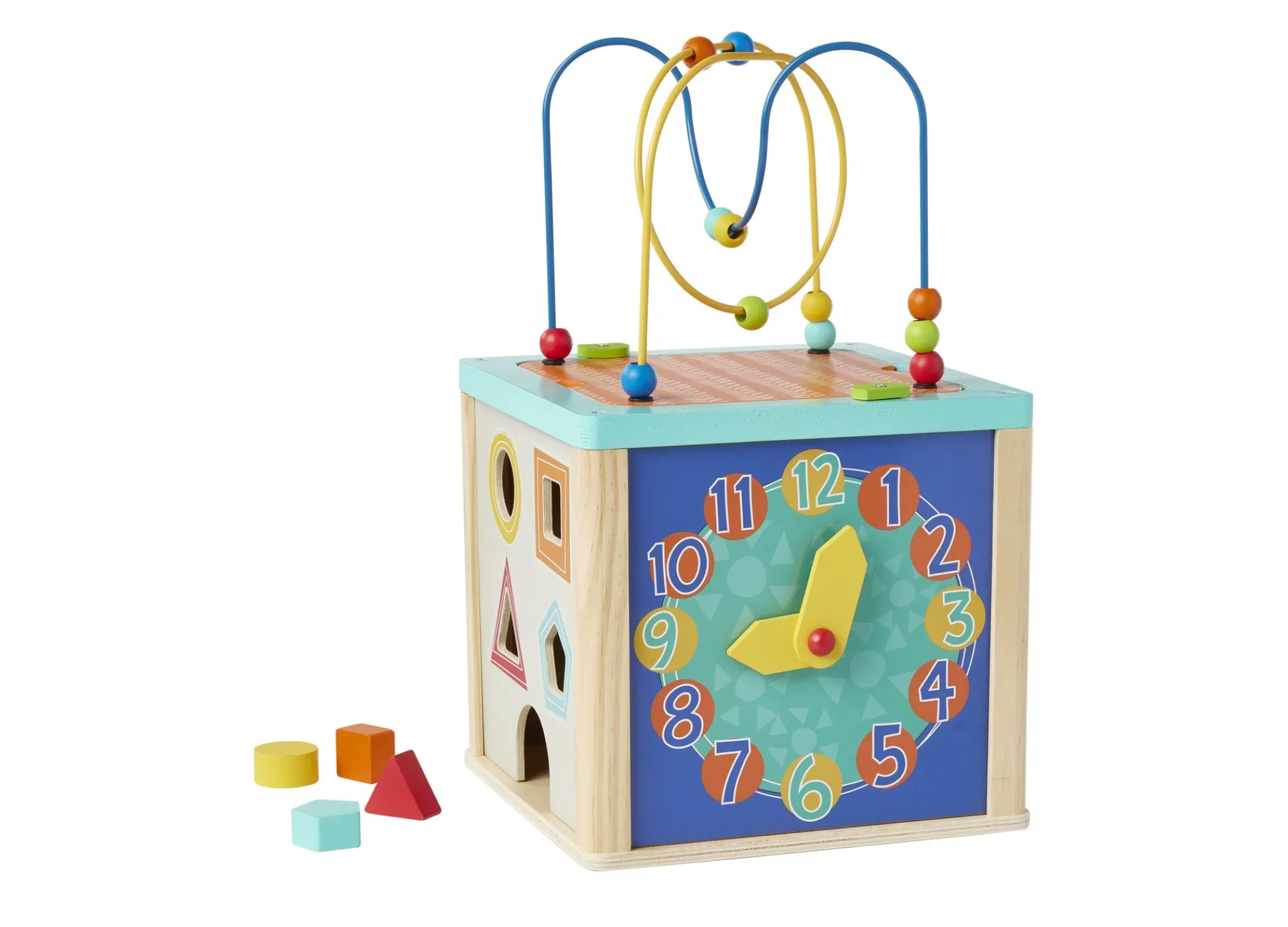 Macy's - Supplier Imaginarium 5-in-1 Wooden Activity Cube - Educational Learning Toy* Preschool Education Toys & Activities|Imaginarium