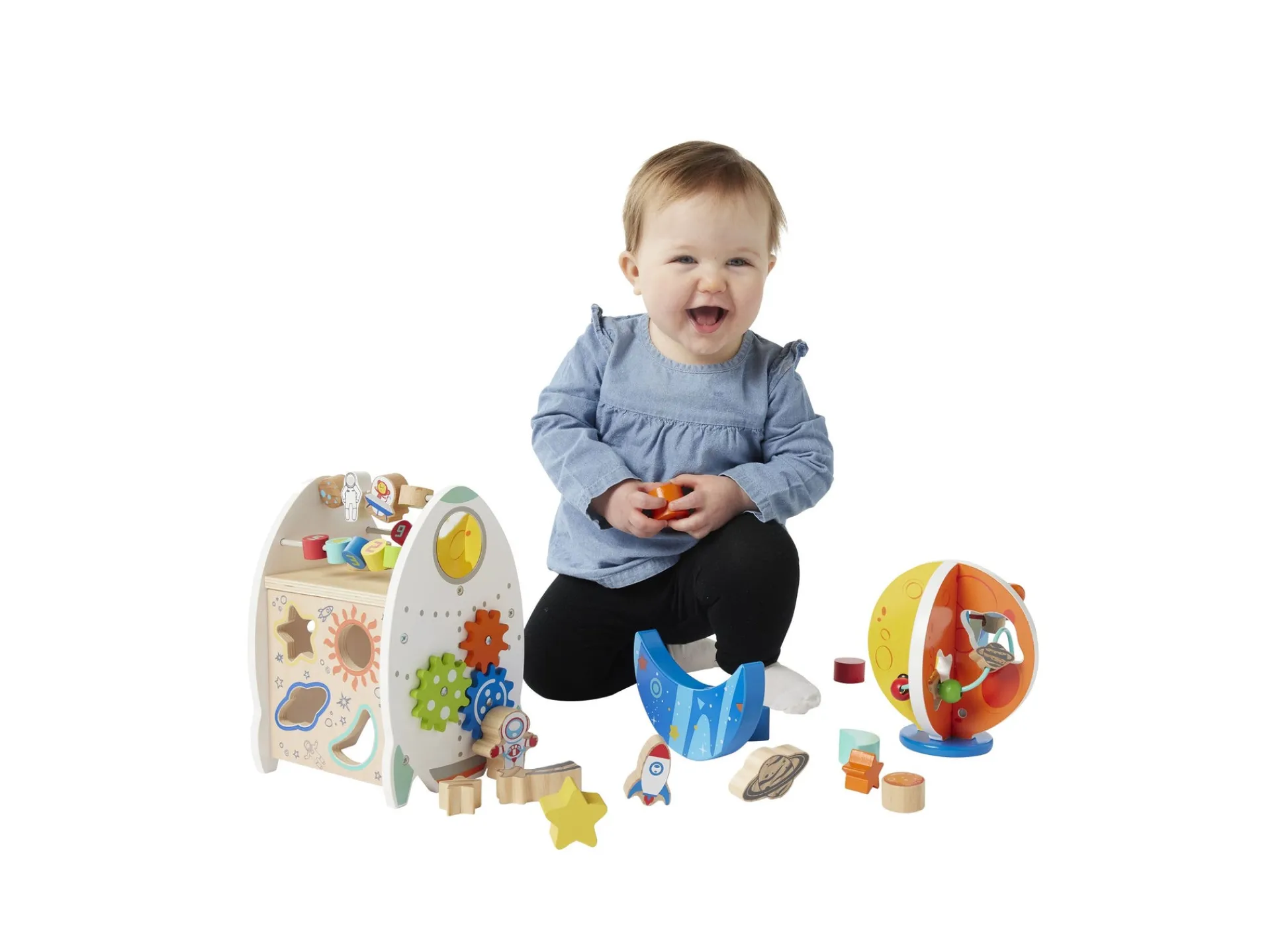 Macy's - Supplier Imaginarium Out of this World Activity Cube Trio - Space-Themed Fun* Preschool Education Toys & Activities|Social & Emotional Skills