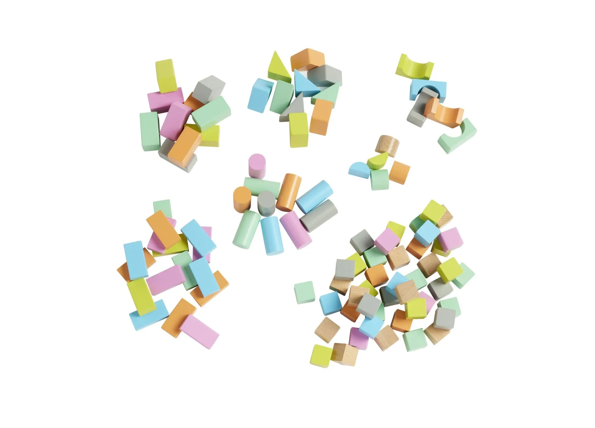 Macy's - Supplier Imaginarium 100-Piece Wooden Block Set - Colorful Building Blocks for Creative Play* Imaginarium|Wood & Jumbo Blocks