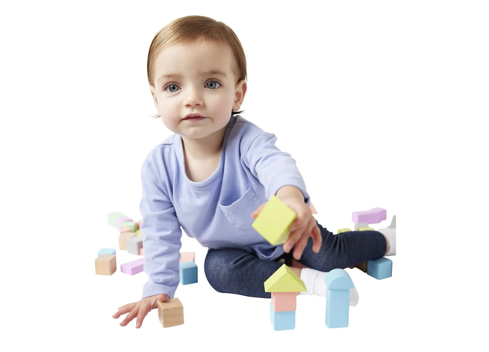 Macy's - Supplier Imaginarium 100-Piece Wooden Block Set - Colorful Building Blocks for Creative Play* Imaginarium|Wood & Jumbo Blocks