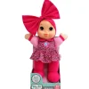 Flat River Group 13-inch Baby's First Kisses Doll - Animal Print Top* Social & Emotional Skills|Interactive Dolls & Pets