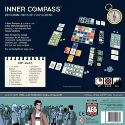 Flat River Group Inner Compass Strategy Board Game for Emotional Development* Social & Emotional Skills|Role-Playing Games