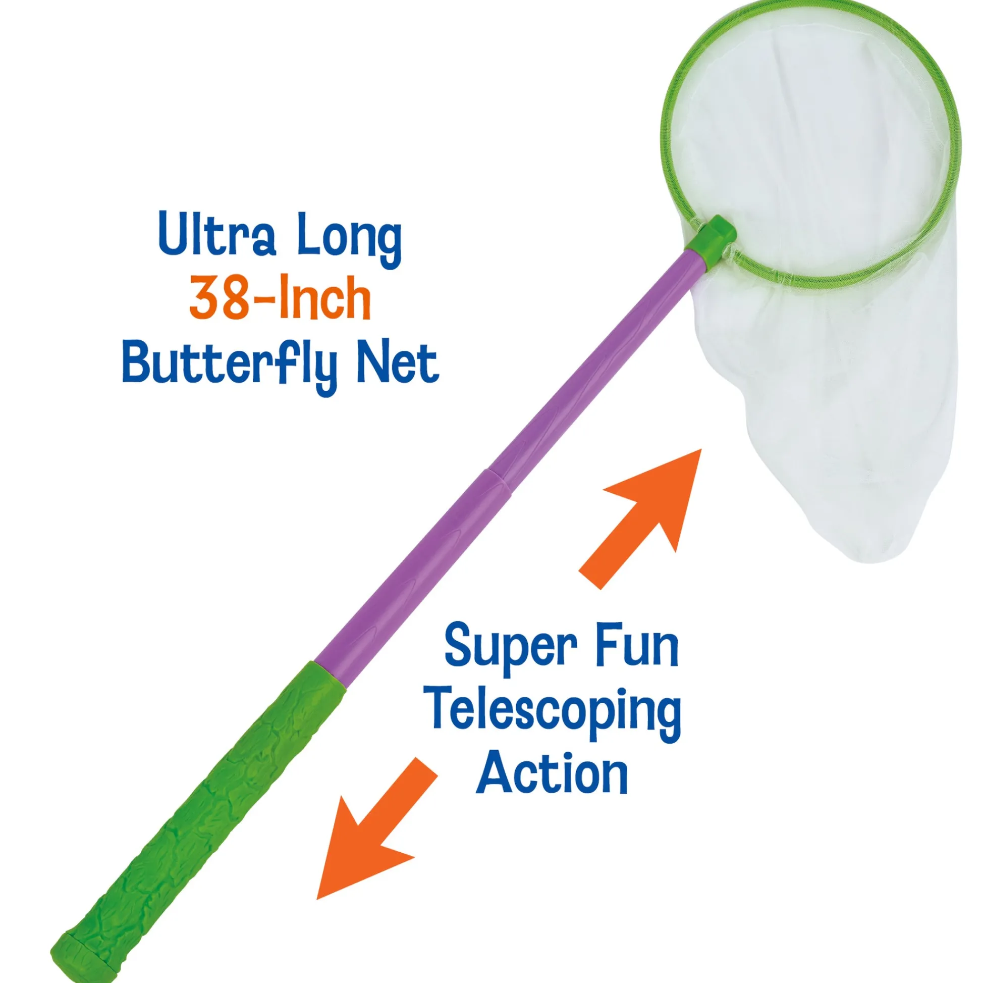 Educators Resource Insect Lore Extend.A.NET Ultra Colorful Butterfly Catcher* Activities & Games