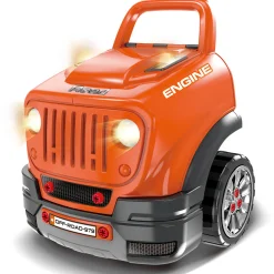 Flat River Group Interactive ATV Car Mechanic Engine Workshop - Orange, Take Apart Engine with RC Key* Tools & Workshops|Dress Up
