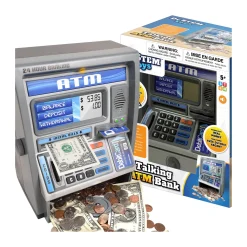 AreYouGame Interactive Talking ATM Savings Bank - Educational Money Management Toy* Math Toys|Math, Counting & Time