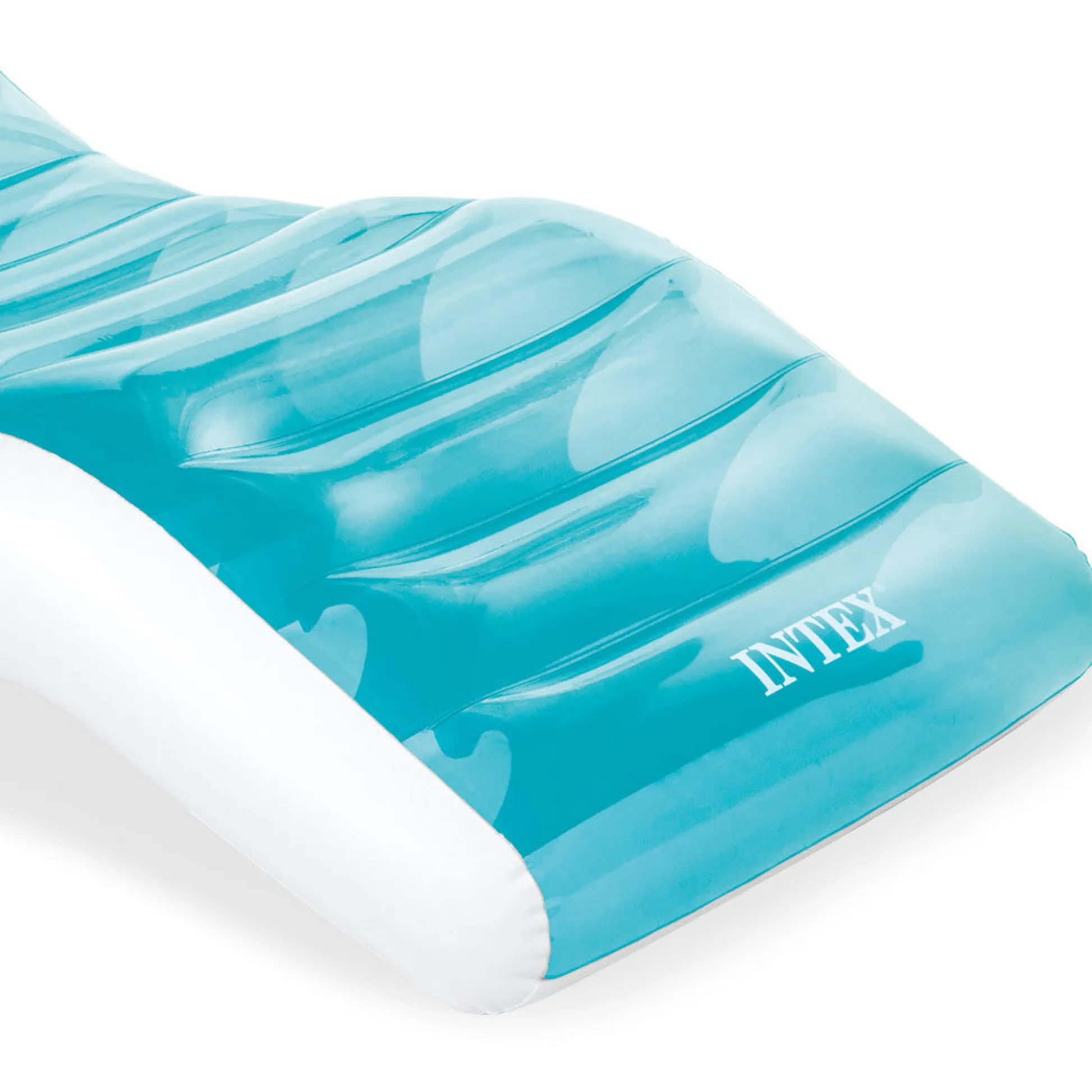 Flat River Group Intex Splash Lounge Inflatable Water & Pool Float - Teal & White* Swimming Pools & Water Toys