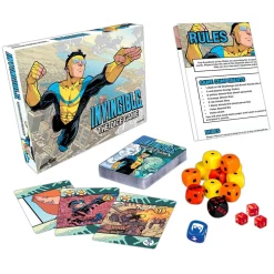 Flat River Group Invincible: The Dice Game - Superhero Themed Dice-Rolling Game by Mantic Games* Dice, Roll & Write Games