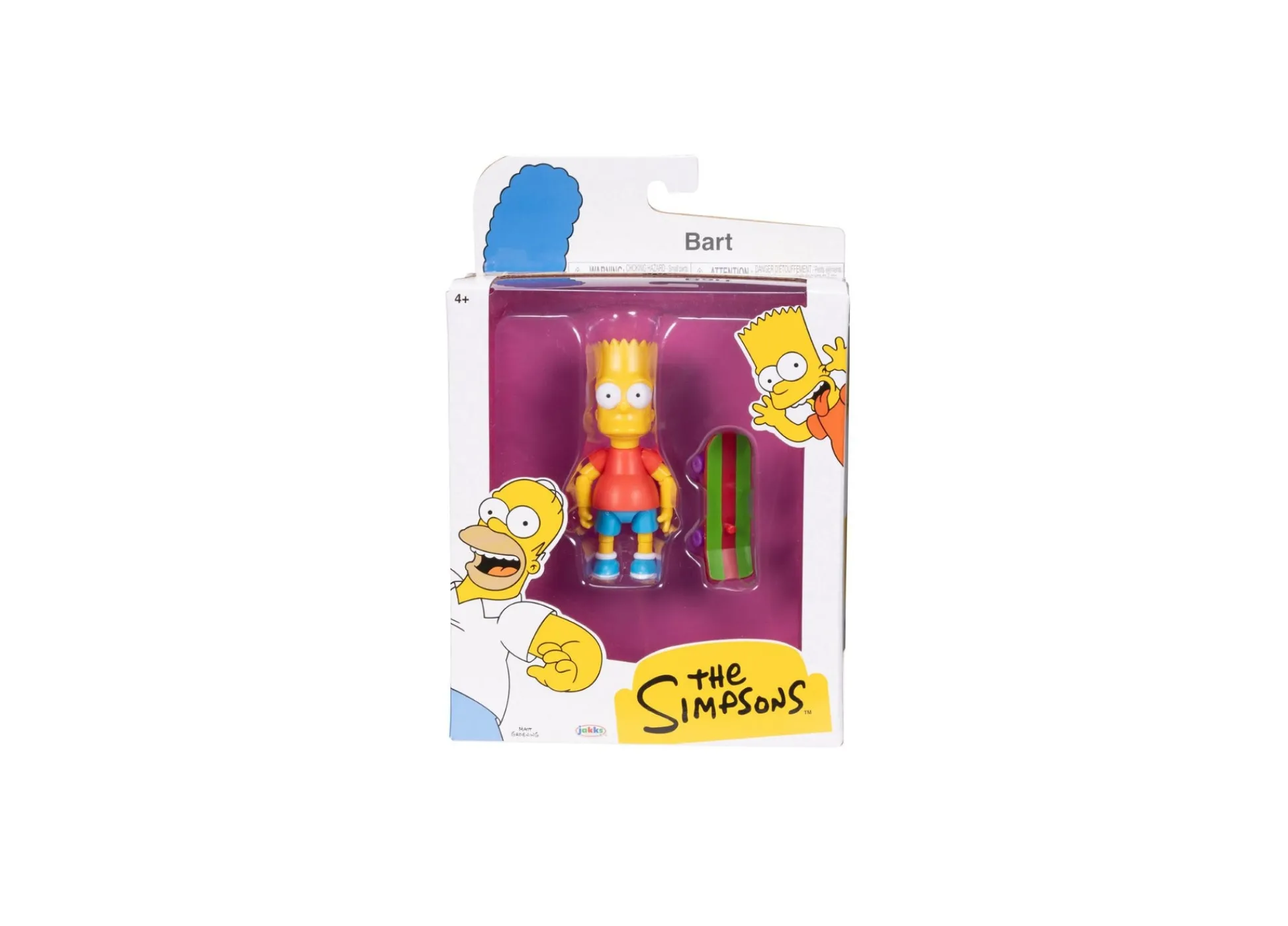 Macy's - Supplier JAKKS Pacific The Simpsons 5 Inch Action Figure - Bart Simpson* Collectible Figures & Playsets