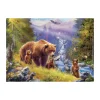 AreYouGame Jan Patrik Enchanted Forest Grizzly Cubs Jigsaw Puzzle - 500 pcs* Puzzles