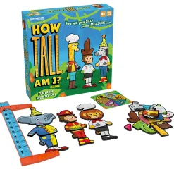 Educators Resource JAX Ltd. How Tall Am I? Animal Stacking Game* Role-Playing Games|Board Games