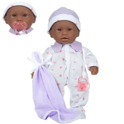 Educators Resource JC Toys 11 inch La Baby Soft Doll - Bright Sparkling Eyes* Social & Emotional Skills|Baby Dolls